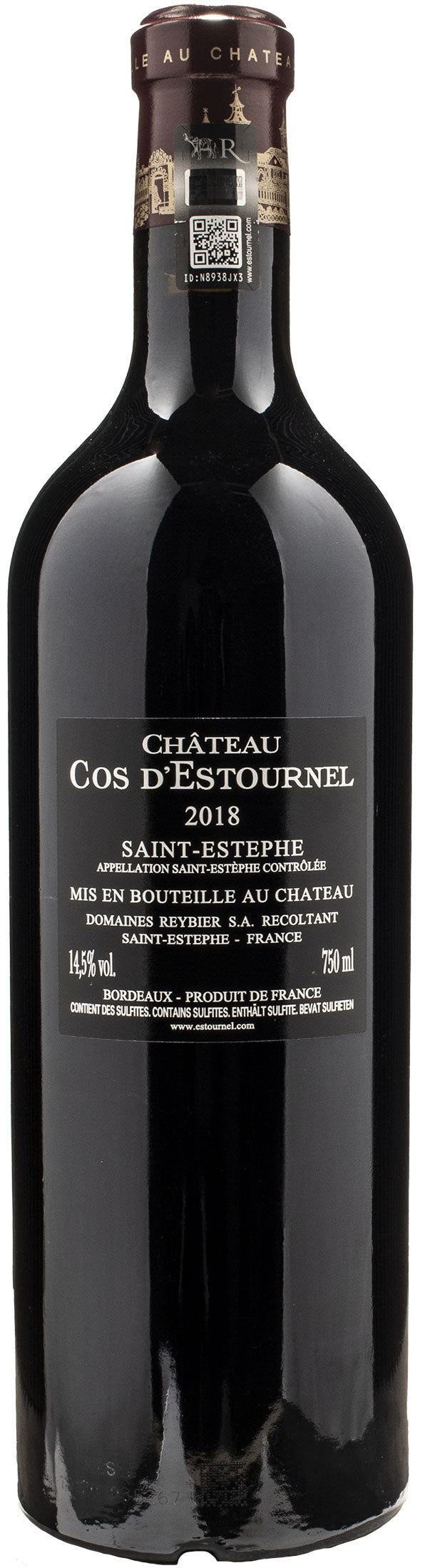 Cos d'Estournel Saint Estephe Grand Cru Classe 2018