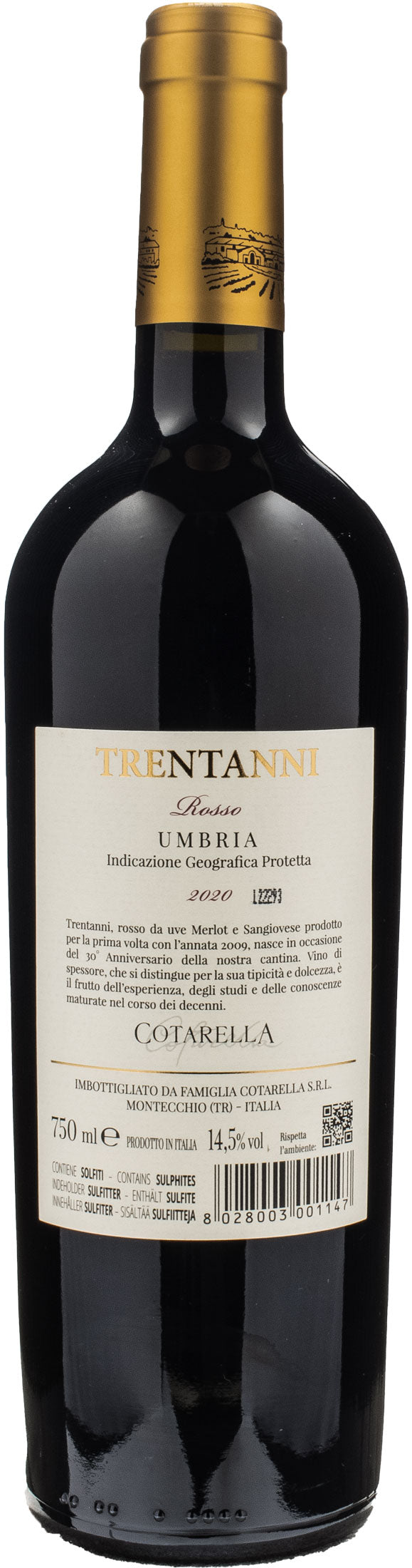 Cotarella Trentanni 2020