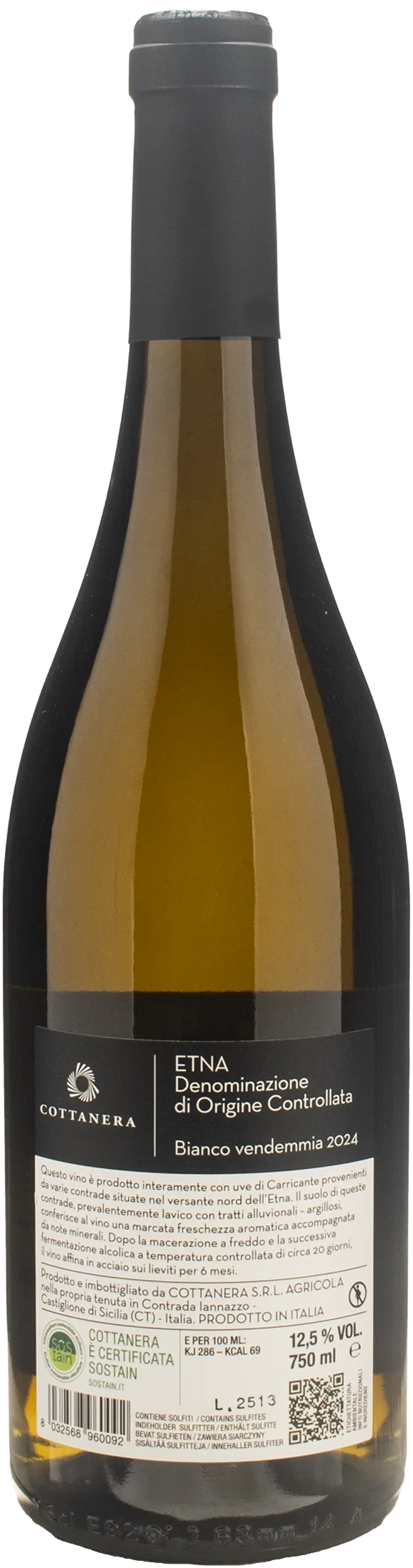 Cottanera Etna Bianco 2024