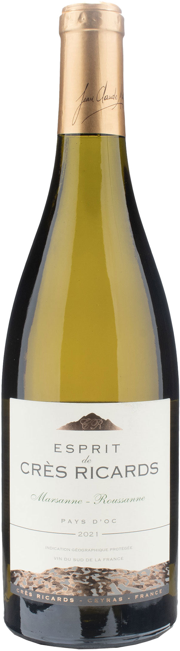 Cres Ricards Esprit de Cres Ricards Marsanne Roussanne Pays D'OC 2021