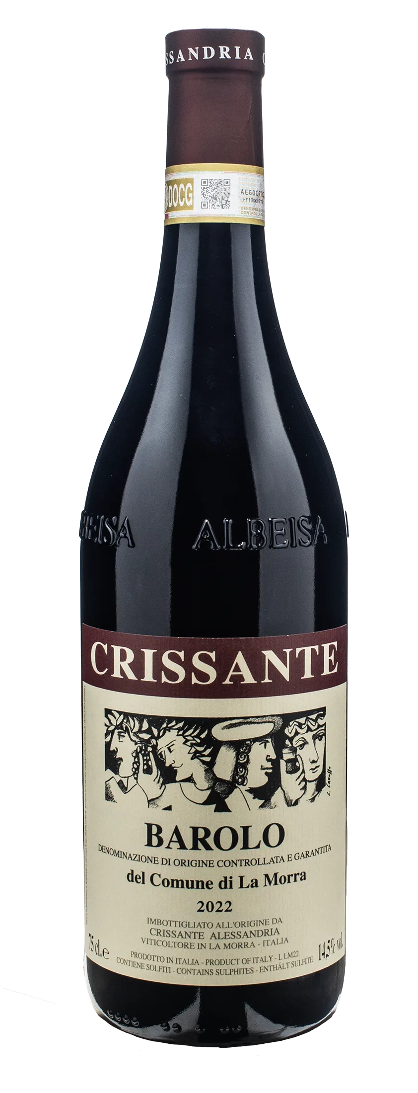 Crissante Alessandria Barolo del Comune di La Morra 2022