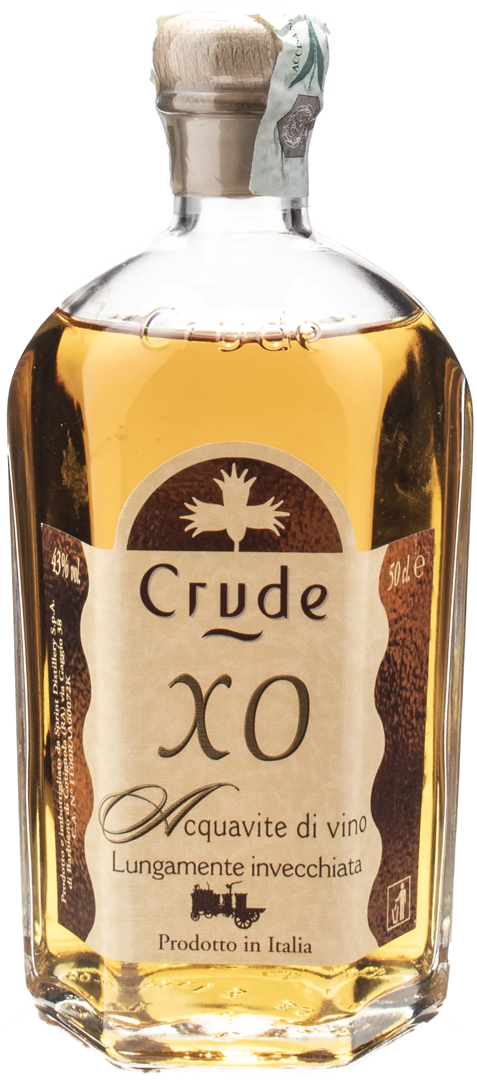Crude XO Acquavite di Vino Lungamente Invecchiata 0.5L