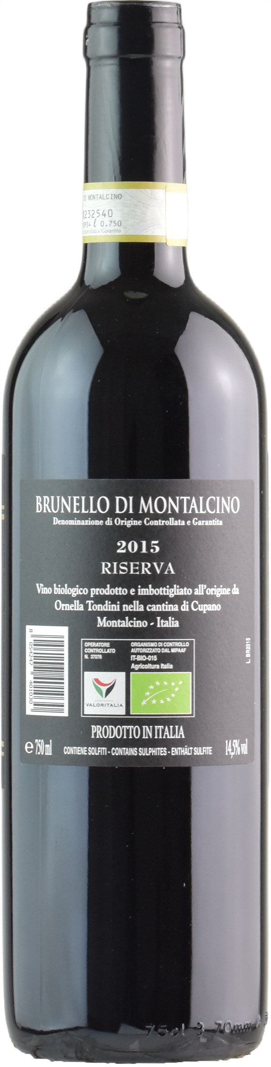 Cupano Brunello di Montalcino Riserva 2015