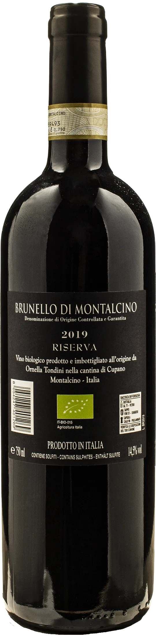 Cupano Brunello di Montalcino Riserva 2019