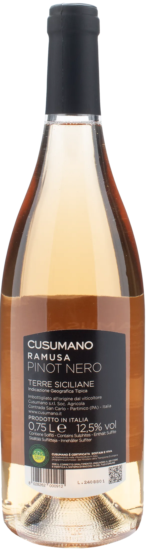 Cusumano Pinot Nero Ramusa Rosè 2023