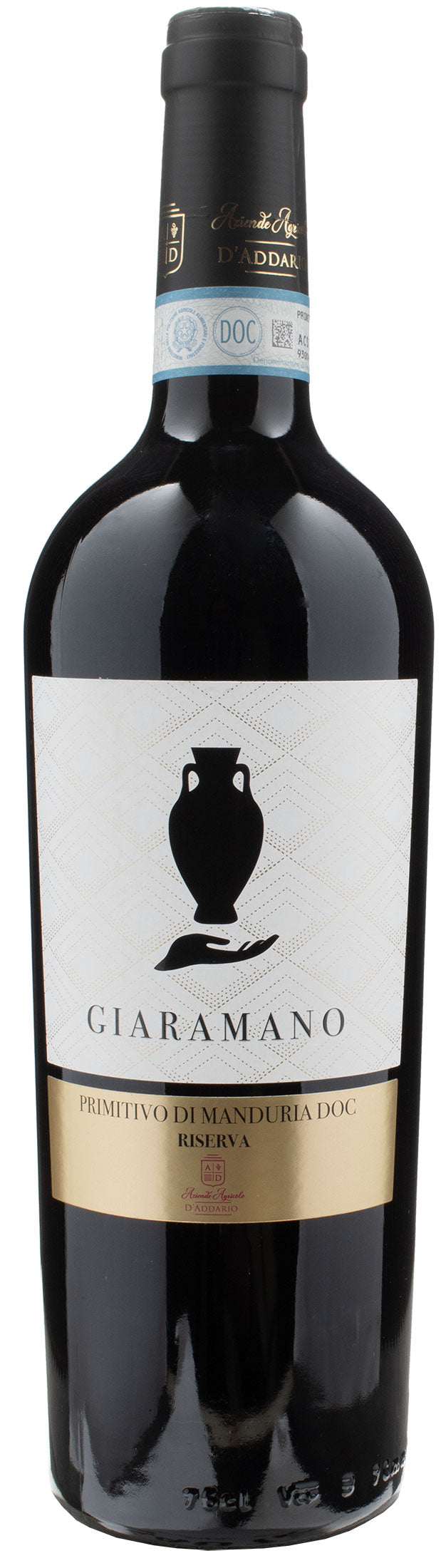 D'Addario Primitivo di Manduria Giaramano Riserva 2018