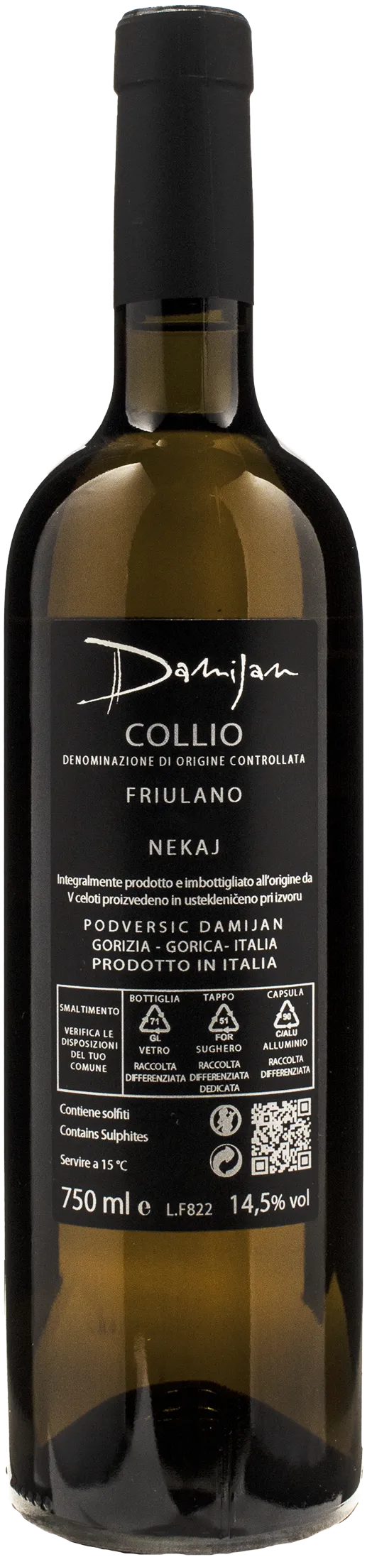 Damijan Podversic Nekaj Collio Friuliano Bianco 2020