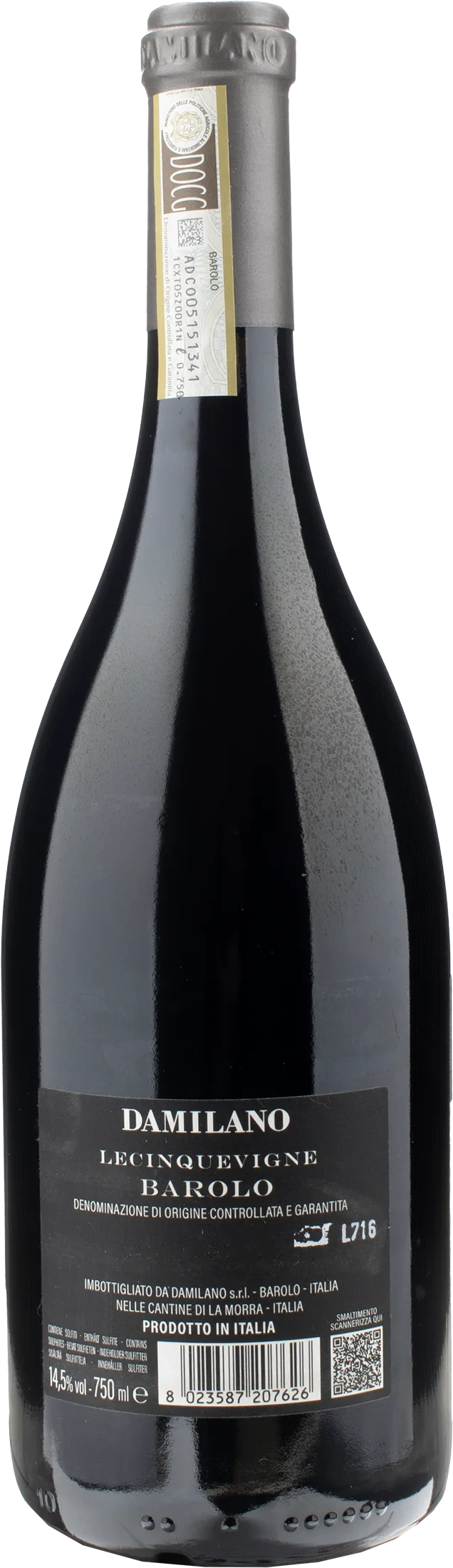 Damilano Barolo Lecinquevigne 2020