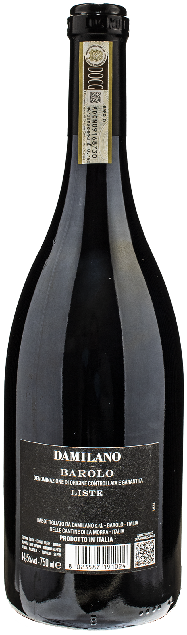 Damilano Barolo Liste 2019