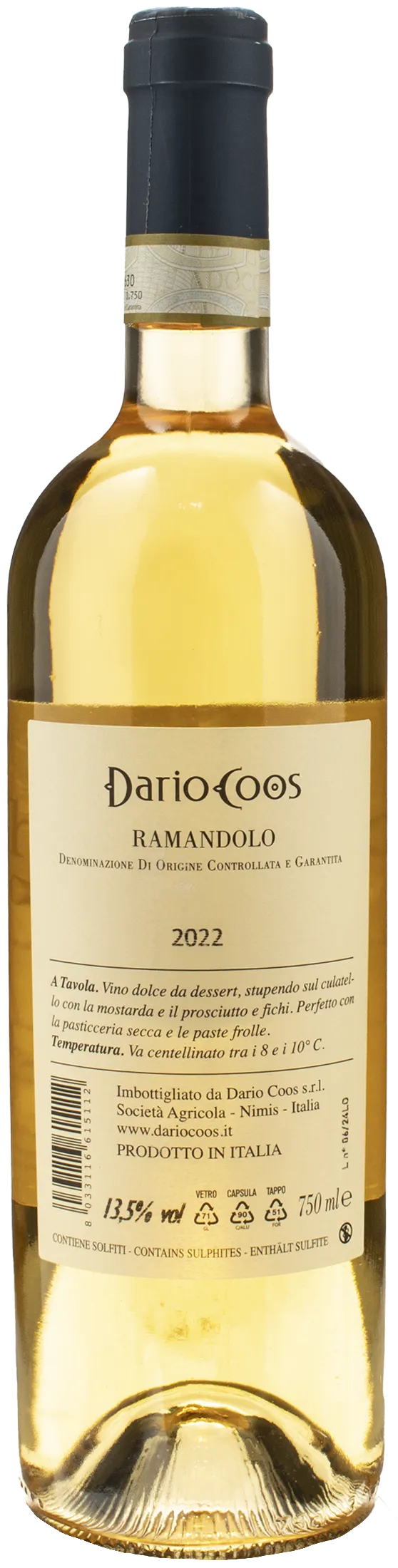 Dario Coos Ramandolo il Longhino 2022