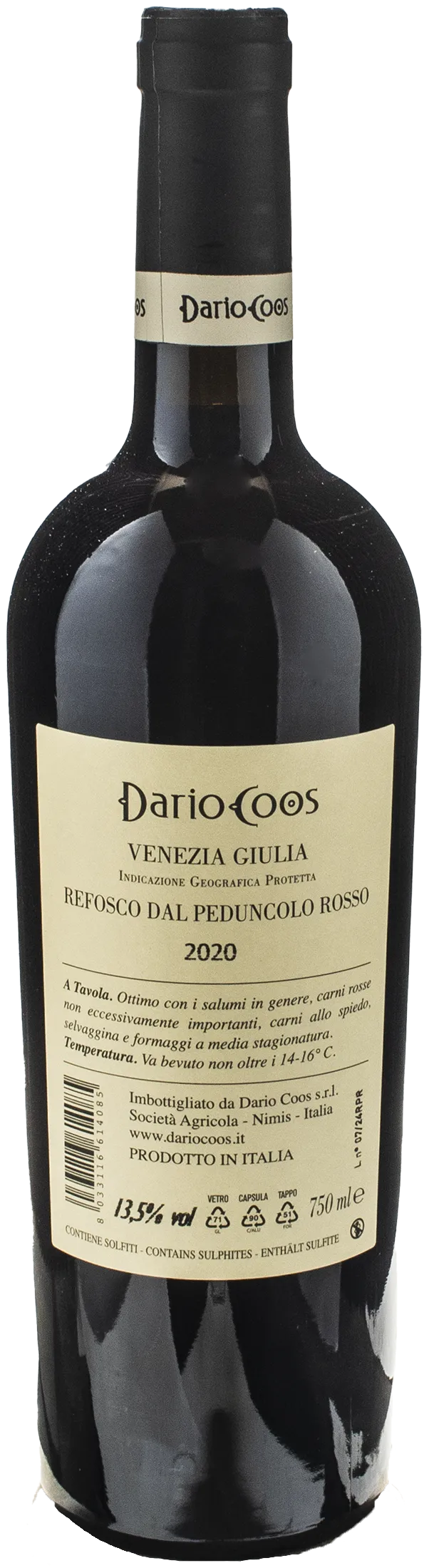 Dario Coos Refosco 2020
