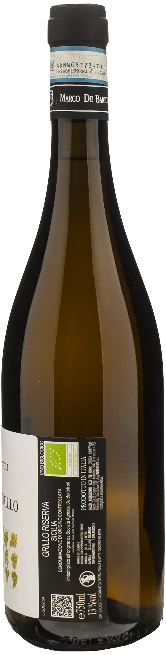 Marco De Bartoli Grappoli del Grillo 2023