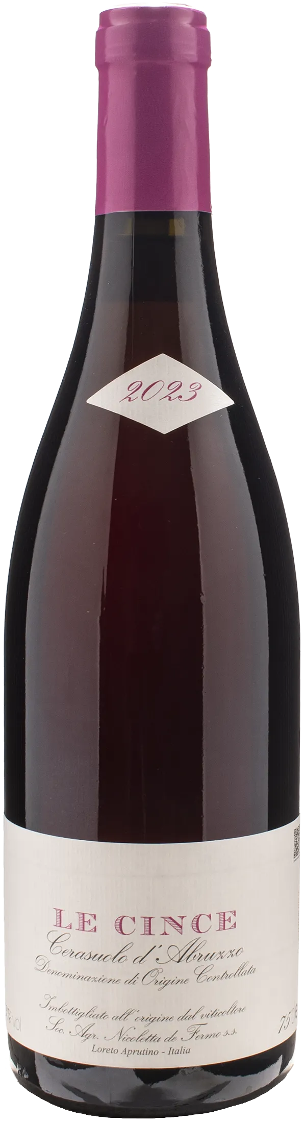 De Fermo Cerasuolo d'Abruzzo Le Cince 2023