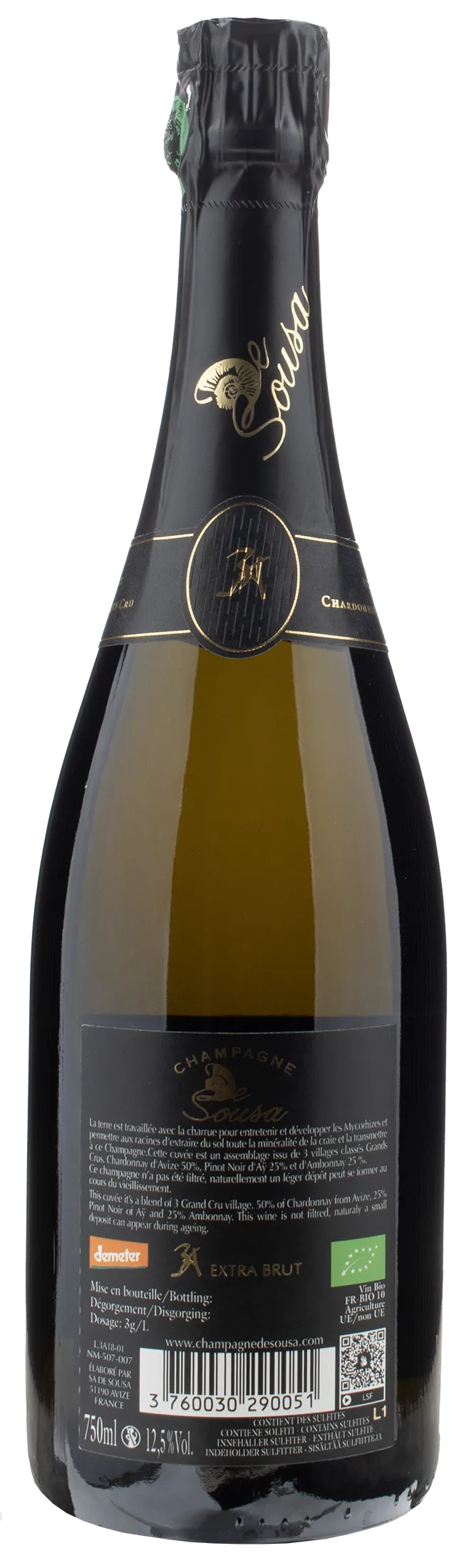 De Sousa Champagne Grand Cru Tre A Extra Brut