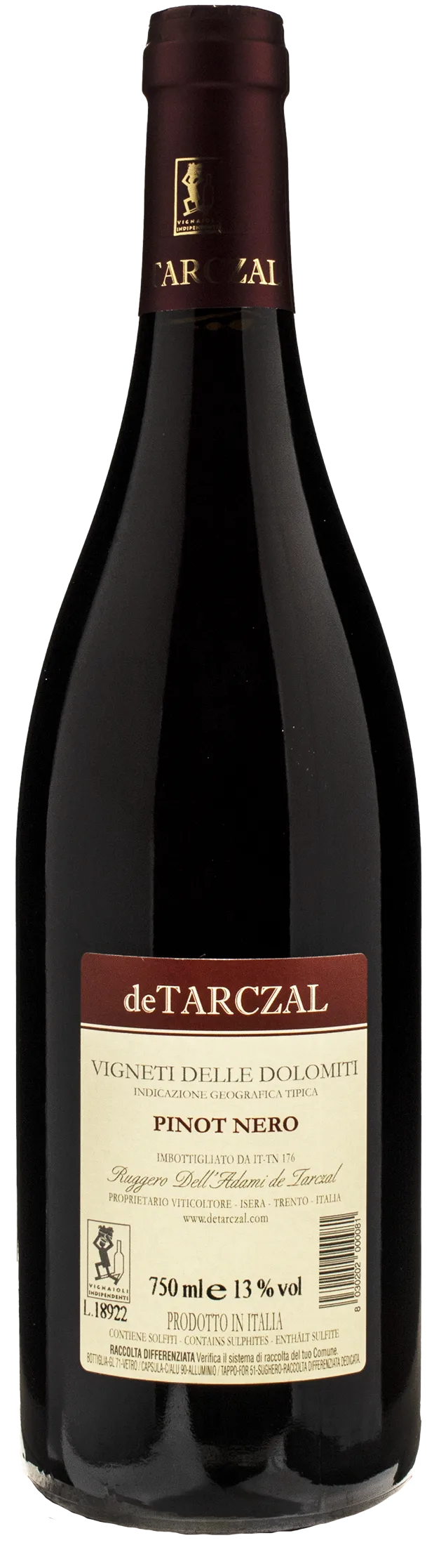 De Tarczal Pinot Nero 2021