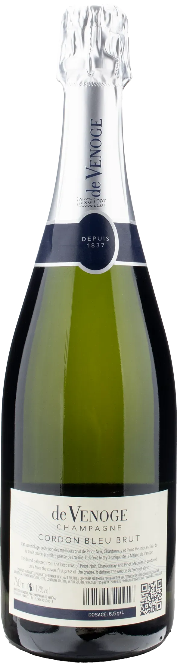 De Venoge Champagne Cordon Bleu Brut