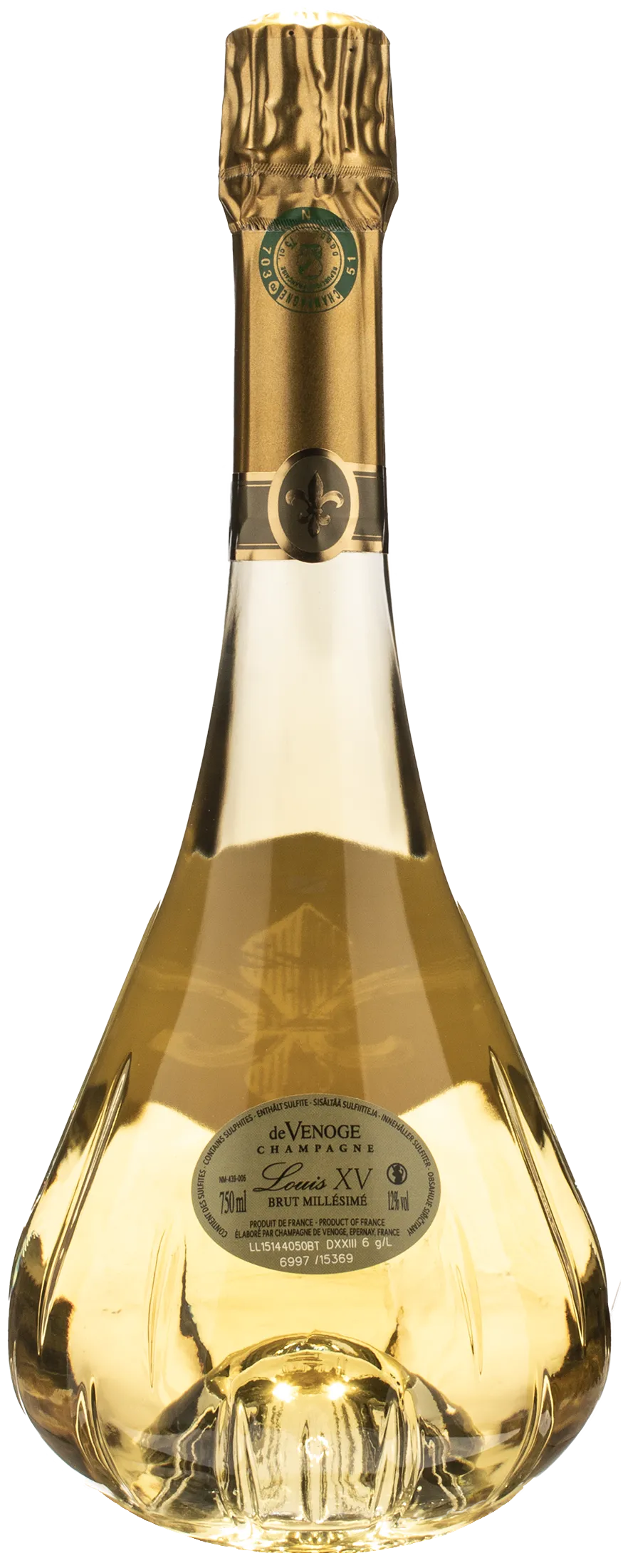 De Venoge Champagne Louis XV Brut 2014