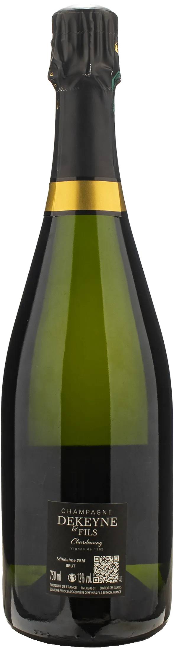 Dekeyne & Fils Champagne Chardonnay Brut 2015