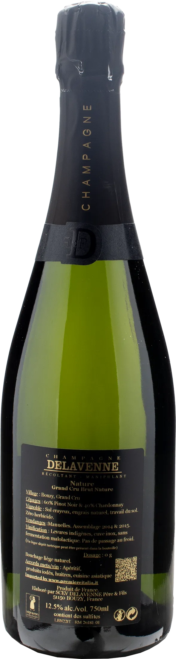 Delavenne Pere & Fils Champagne Grand Cru Brut Nature