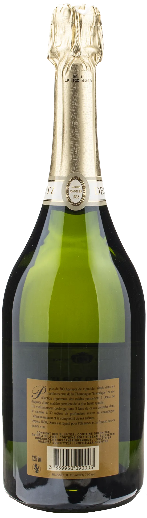 Deutz Champagne Blanc de Blancs 2018