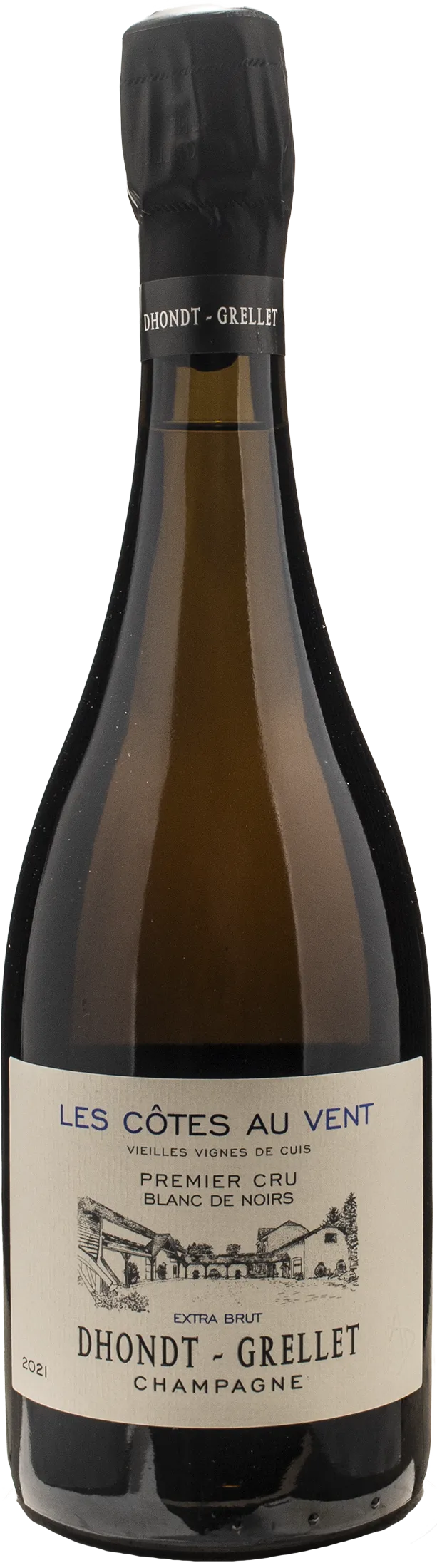 Dhondt Grellet Champagne 1er Cru Blanc de Noirs Les Cotes aux Vents Extra Brut 2021