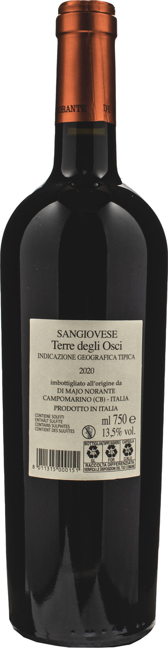 Di Majo Norante Sangiovese Terre Degli Osci 2020