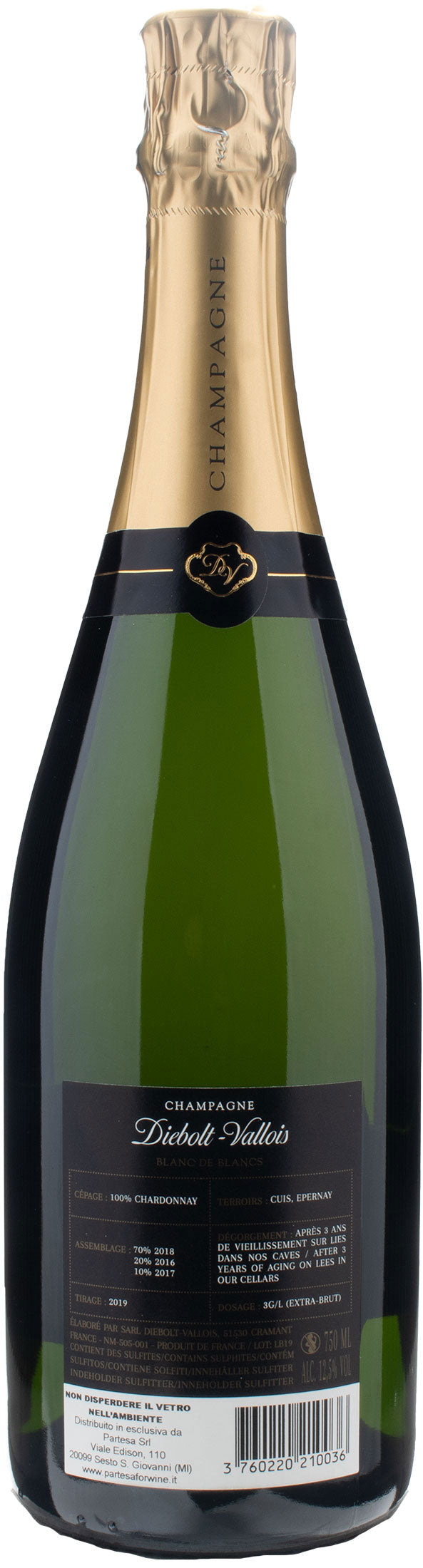 Diebolt Vallois Champagne Blanc de Blancs Extra Brut