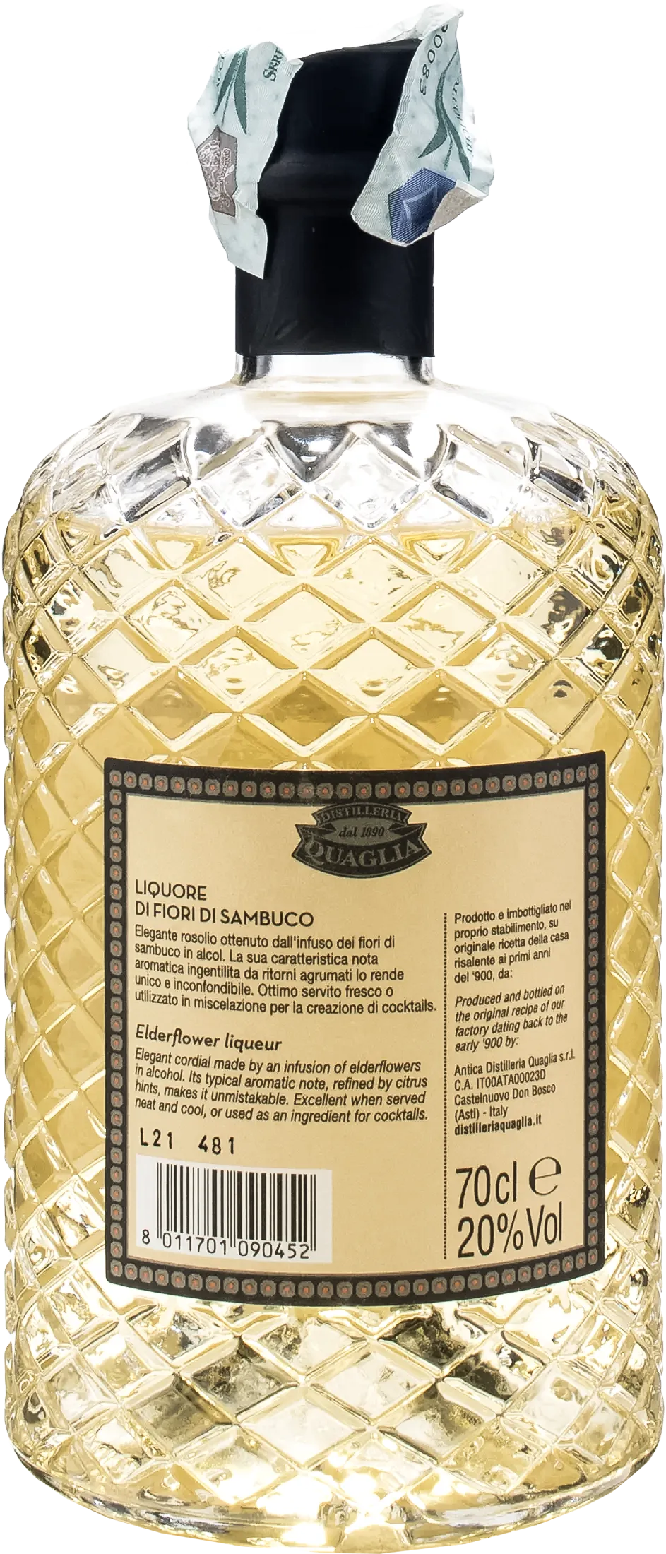 Distelleria Quaglia Liquore ai Fiori di Sambuco