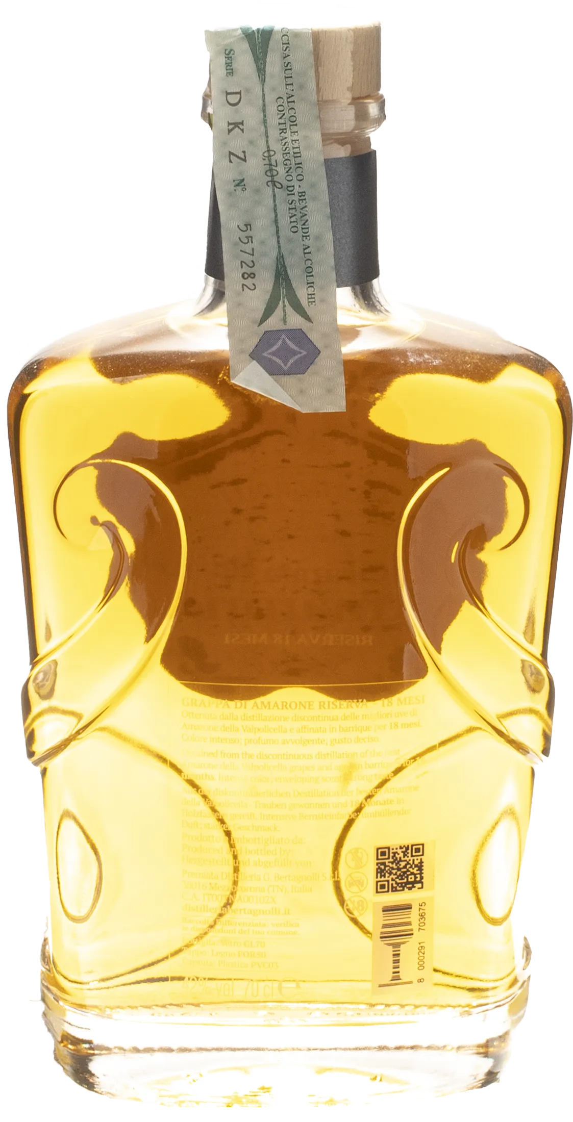 Distilleria Bertagnolli Grappa di Amarone Barrique