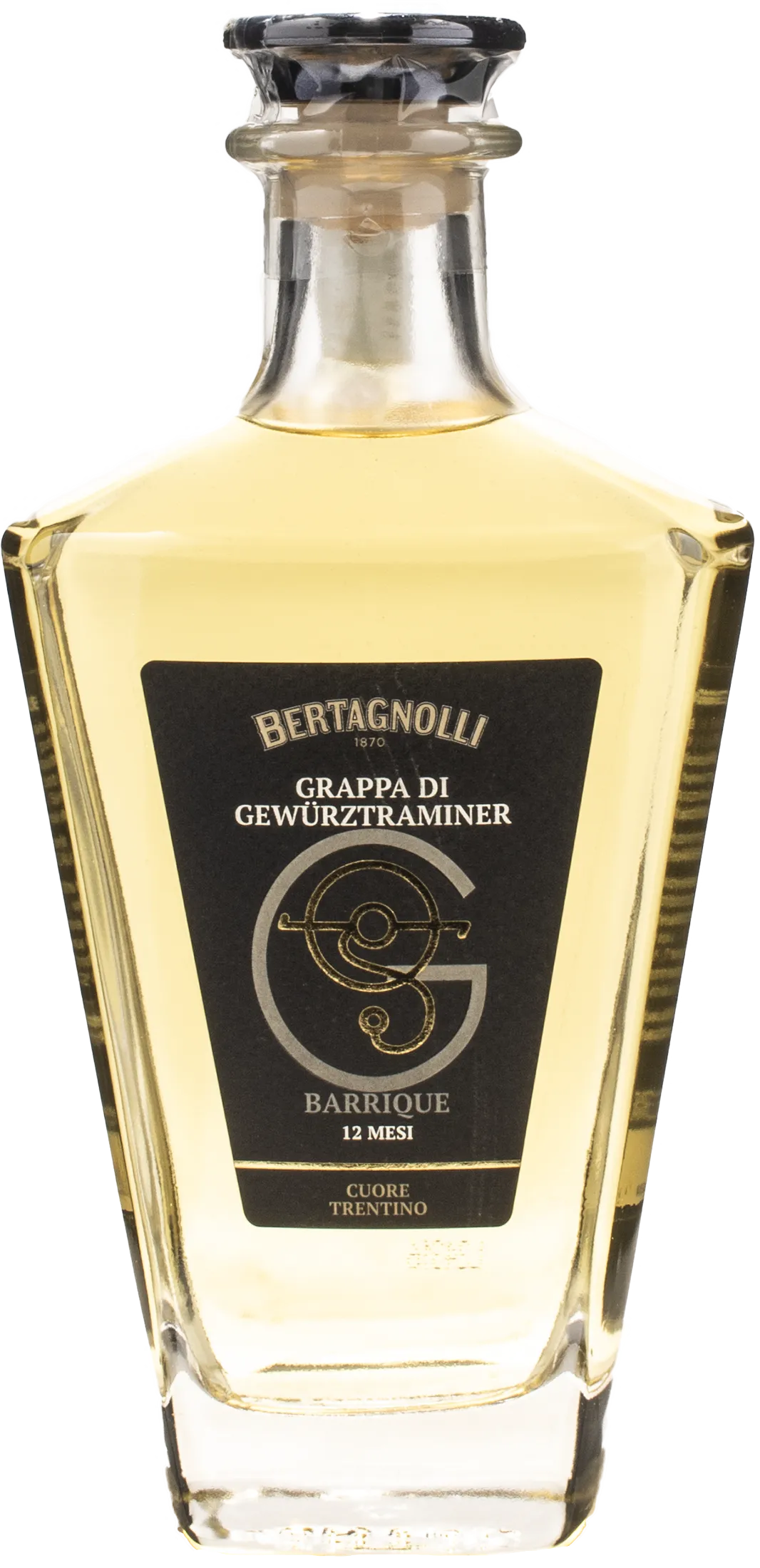 Distilleria Bertagnolli Grappa di Gewurztraminer Barrique 12 Mesi