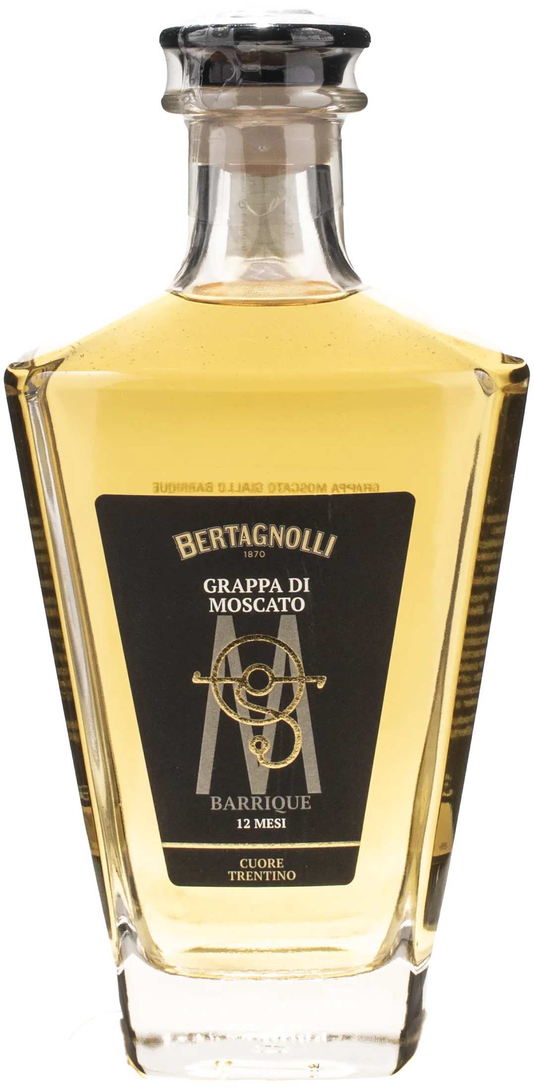 Distilleria Bertagnolli Grappa di Moscato Giallo Barrique 12 Mesi