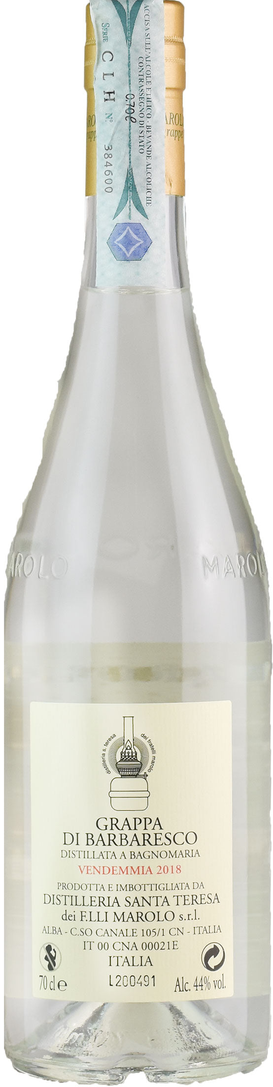 Distilleria Marolo Grappa di Barbaresco 0.7L