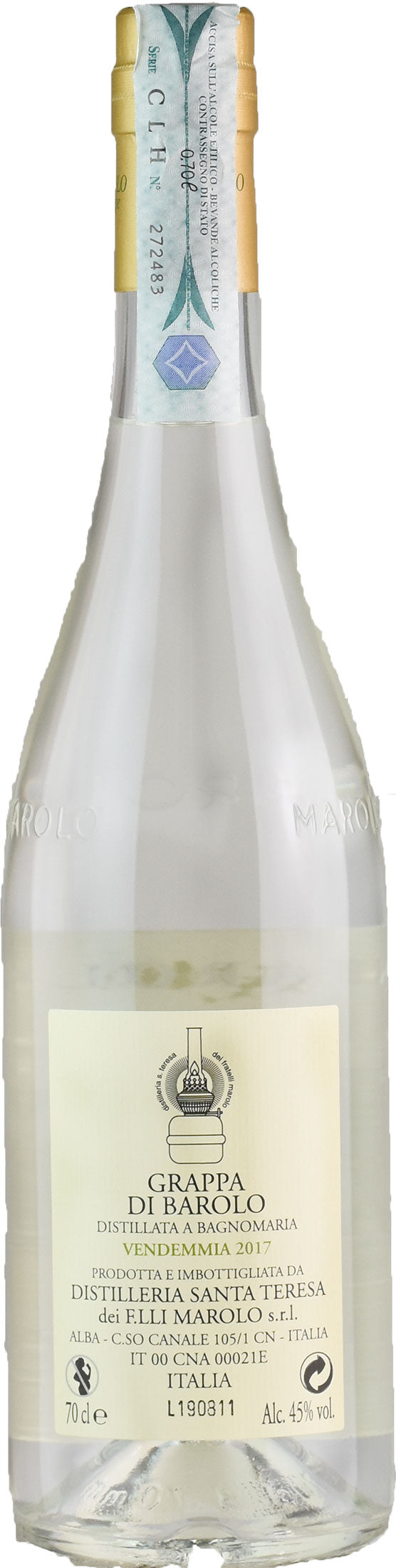Distilleria Marolo Grappa di Barolo Bussia 0.7L