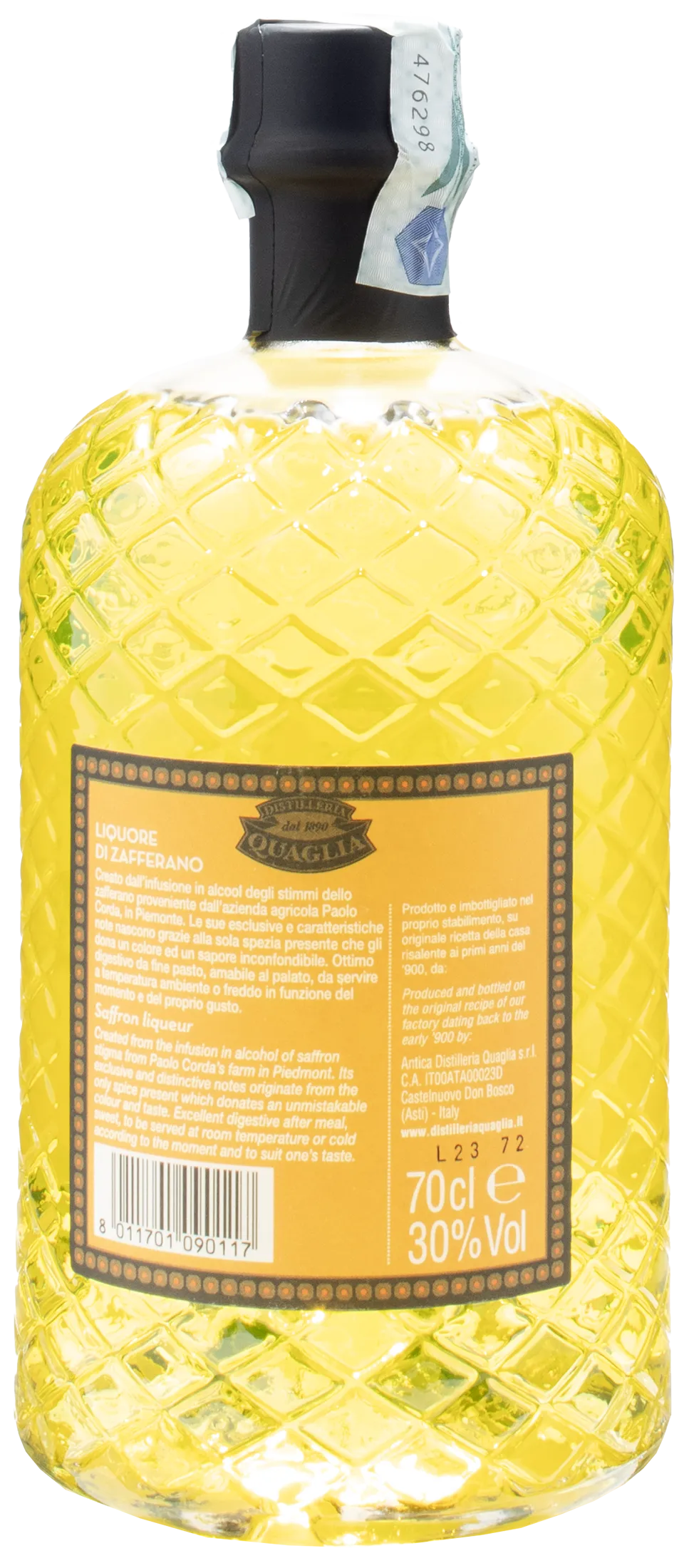 Distilleria Quaglia Liquore allo Zafferano