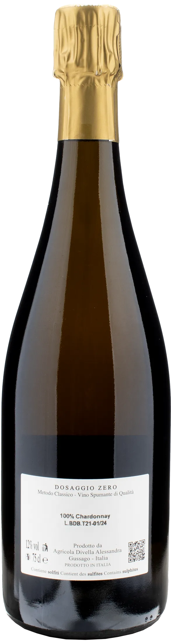 Divella Spumante Blanc de Blancs Dosaggio Zero