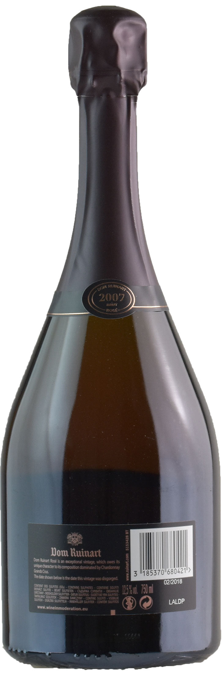 Dom Ruinart Champagne Rosè Brut 2007