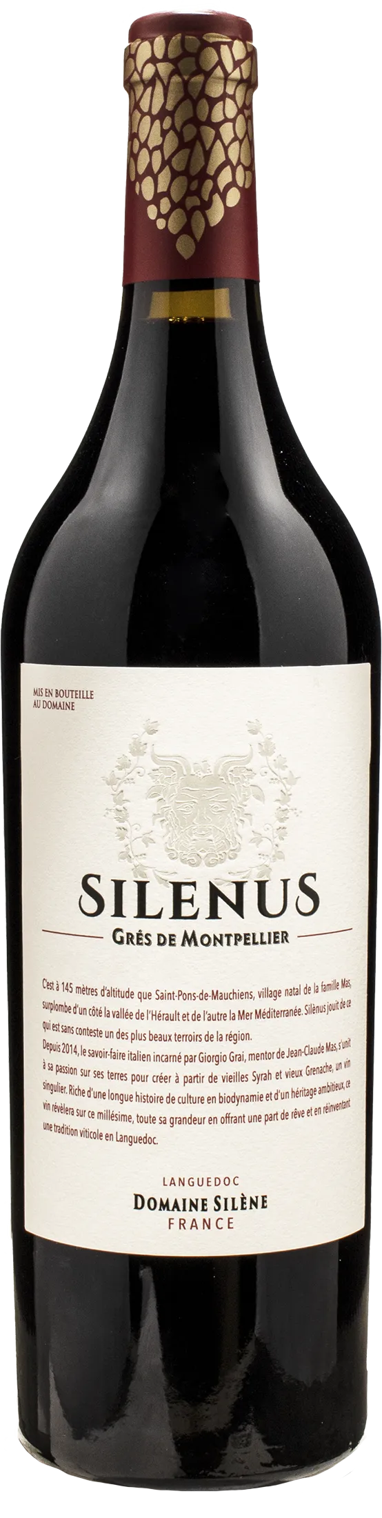 Domain Silene Gres de Montpellier Silenus 2018