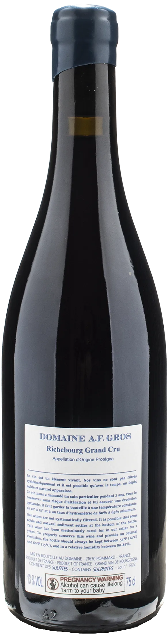 Domaine A.F. Gros Richebourg Grand Cru 2022