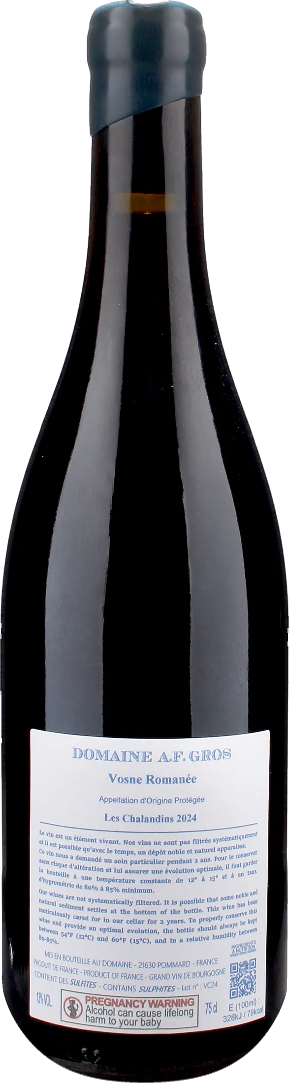 Domaine A.F. Gros Vosne Romanee Les Chalandins 2024