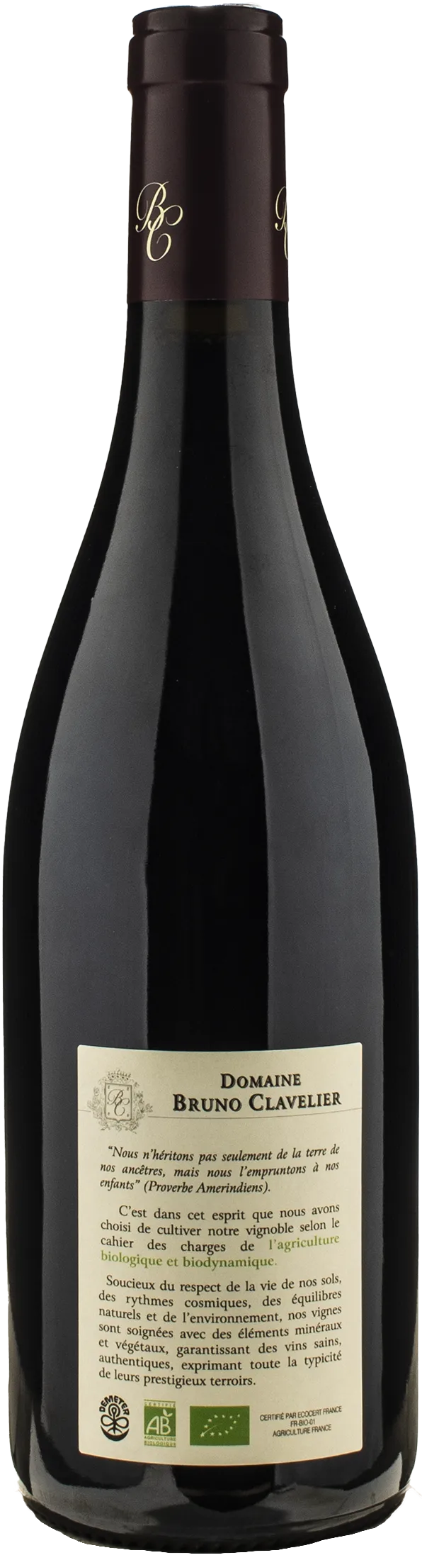 Domaine Bruno Clavelier Corton Grand Cru Vieilles Vignes Le Rognet 2022