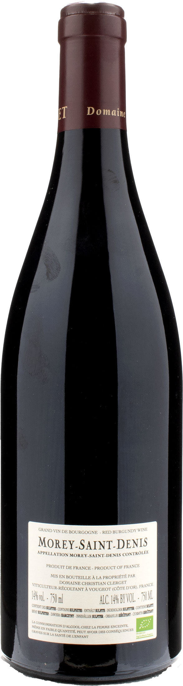 Domaine Clerget Morey Saint Denis 2020