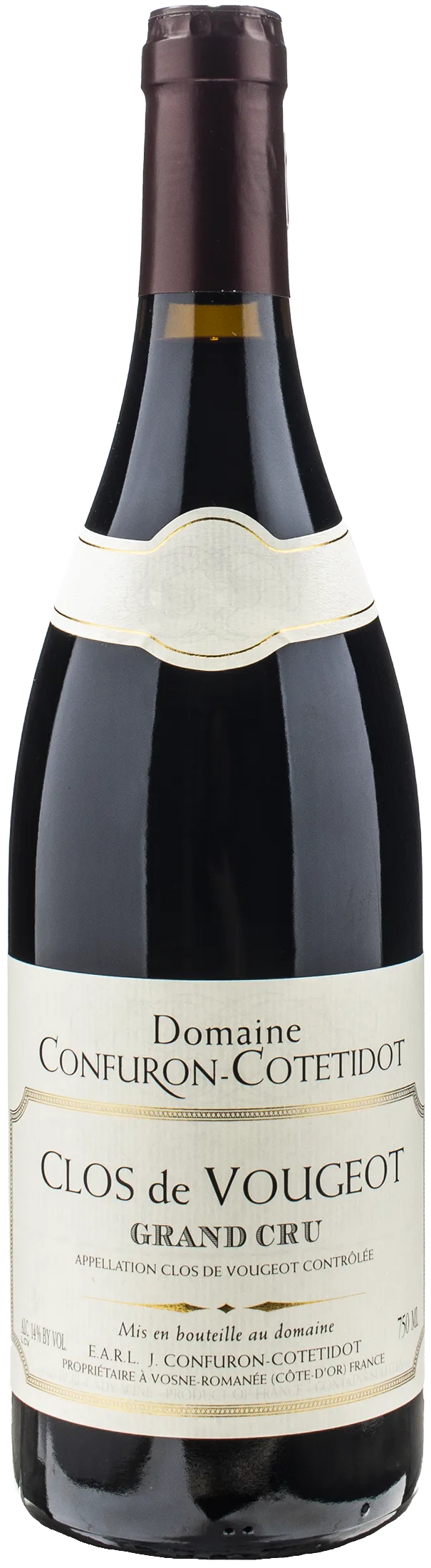 Domaine Confuron Cotetidot Clos de Vougeot Grand Cru Rouge 2020