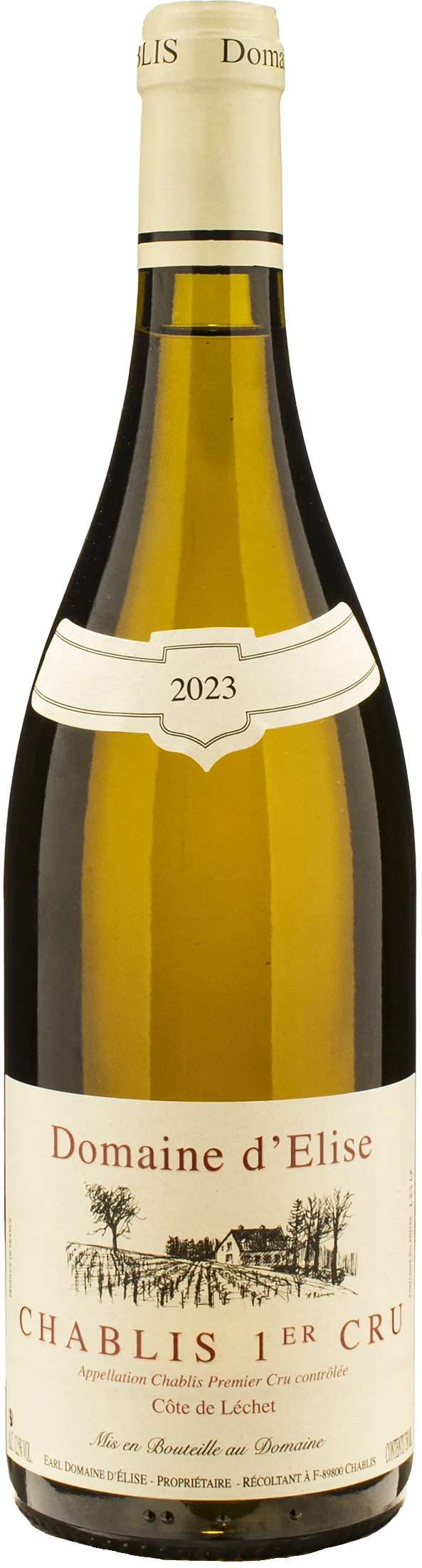 Domaine d'Elise Chablis 1er Cru Cote de Lechet 2023