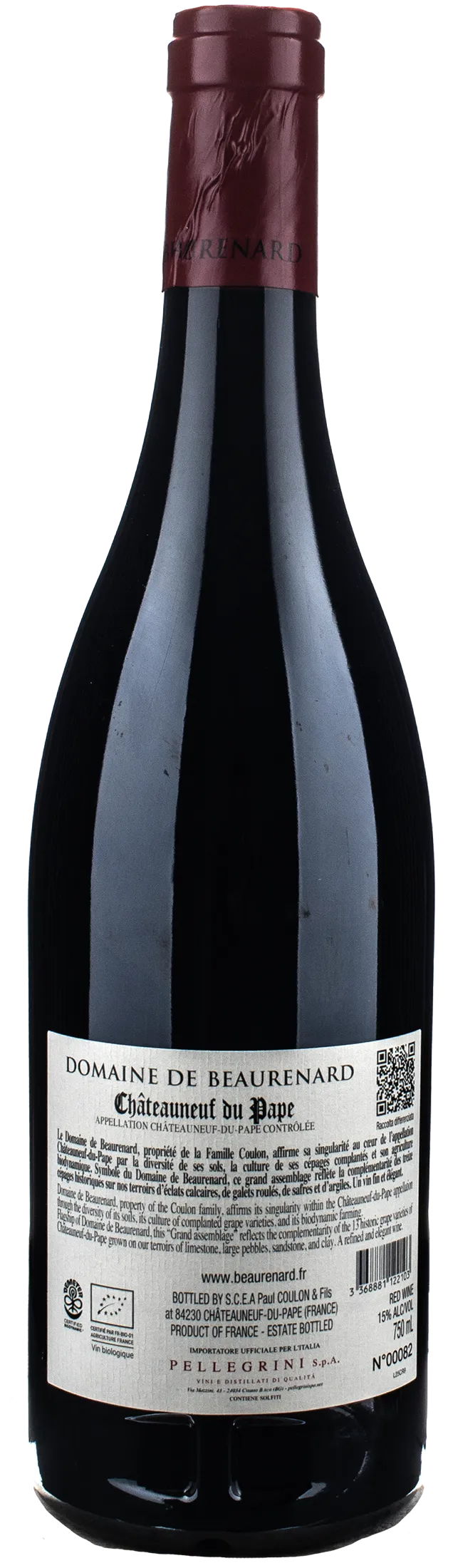 Domaine de Beaurenard Chateauneuf du Pape Rouge 2022