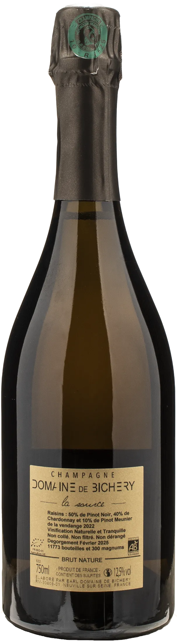 Domaine De Bichery Champagne La Source