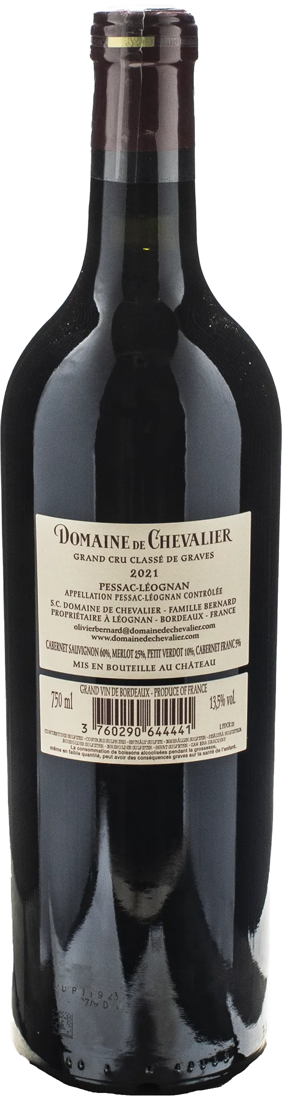 Domaine de Chevalier Pessac Leognan Grand Cru Rouge 2021
