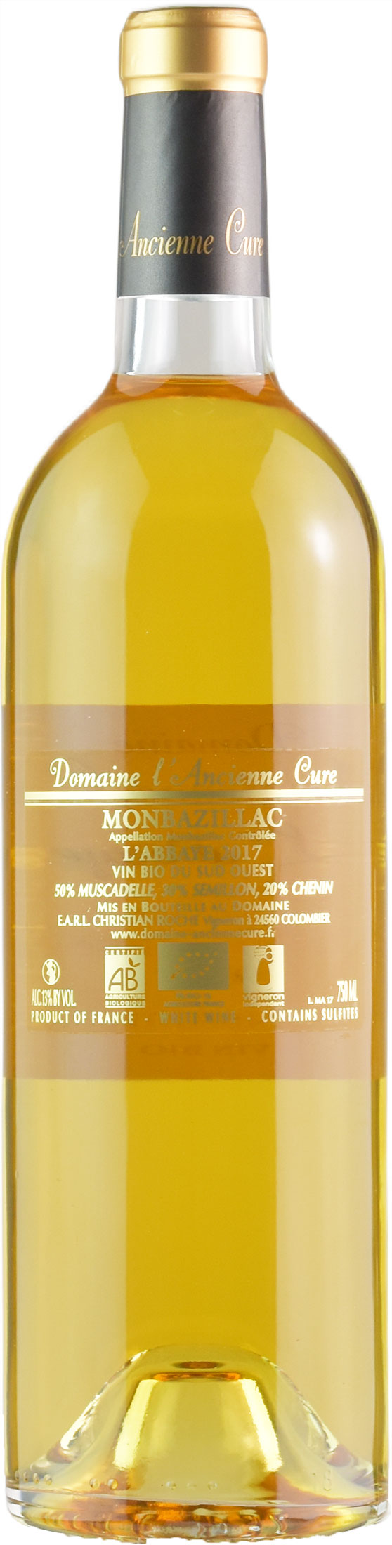 Domaine de l'Ancienne Cure L'Abbaye Monbazillac 2017