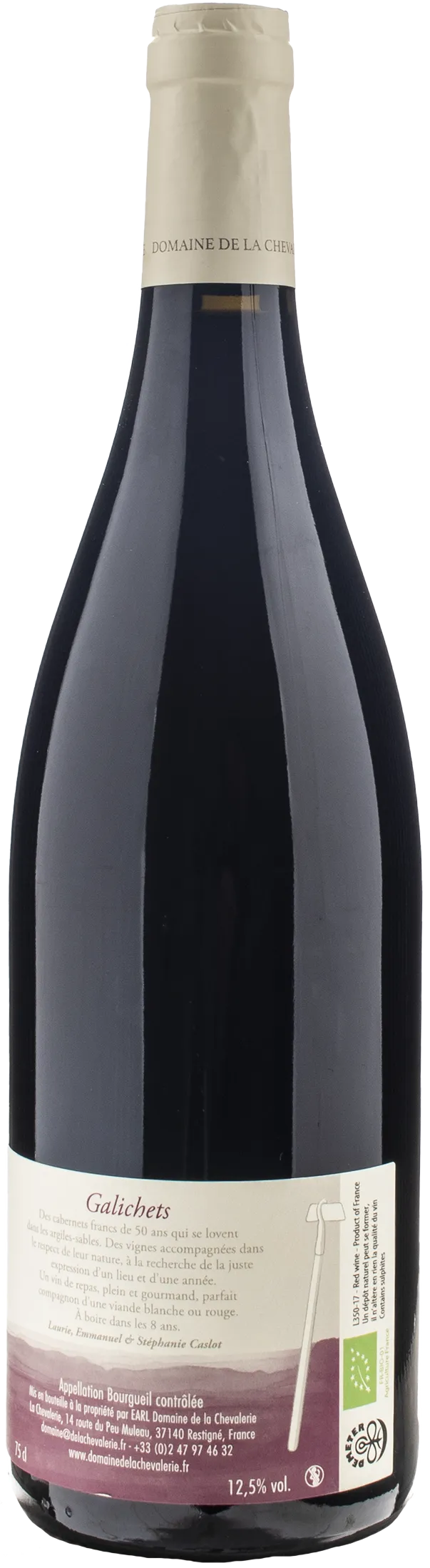 Domaine de la Chevalerie Bourgueil Galichets 2017