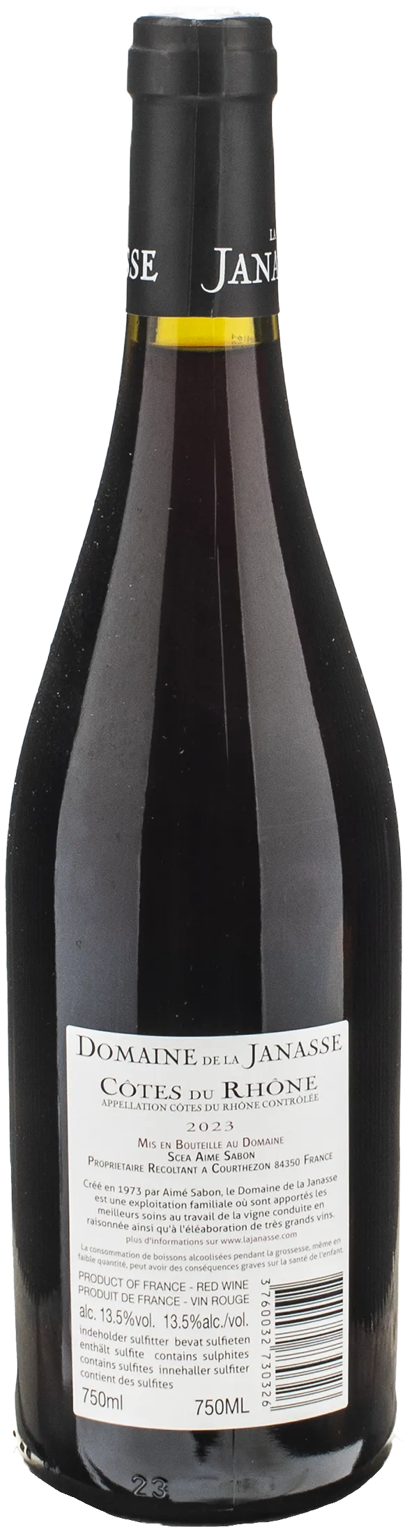 Domaine de La Janasse Cotes du Rhone Rouge 2023