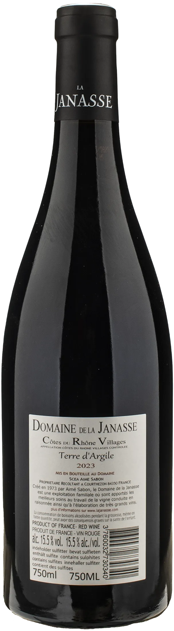 Domaine de La Janasse Cotes du Rhone Village Terre d'Argile 2023